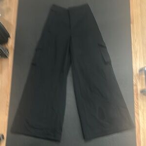 ALO Yoga Black Wide-Leg Pants